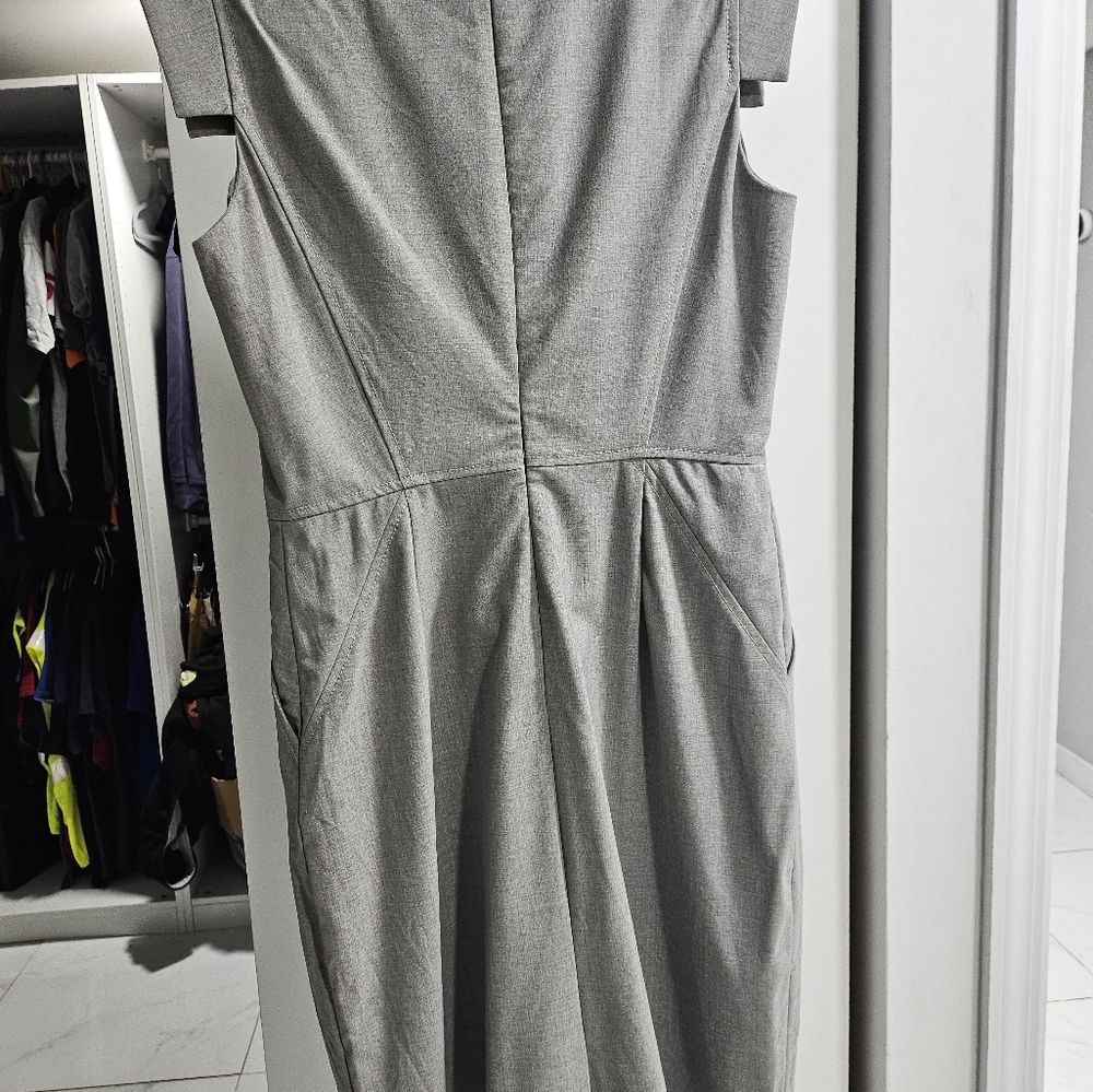 J.Crew NWT Resume Sheath in Heather Dust Taupe Italian Stretch Wool Dress